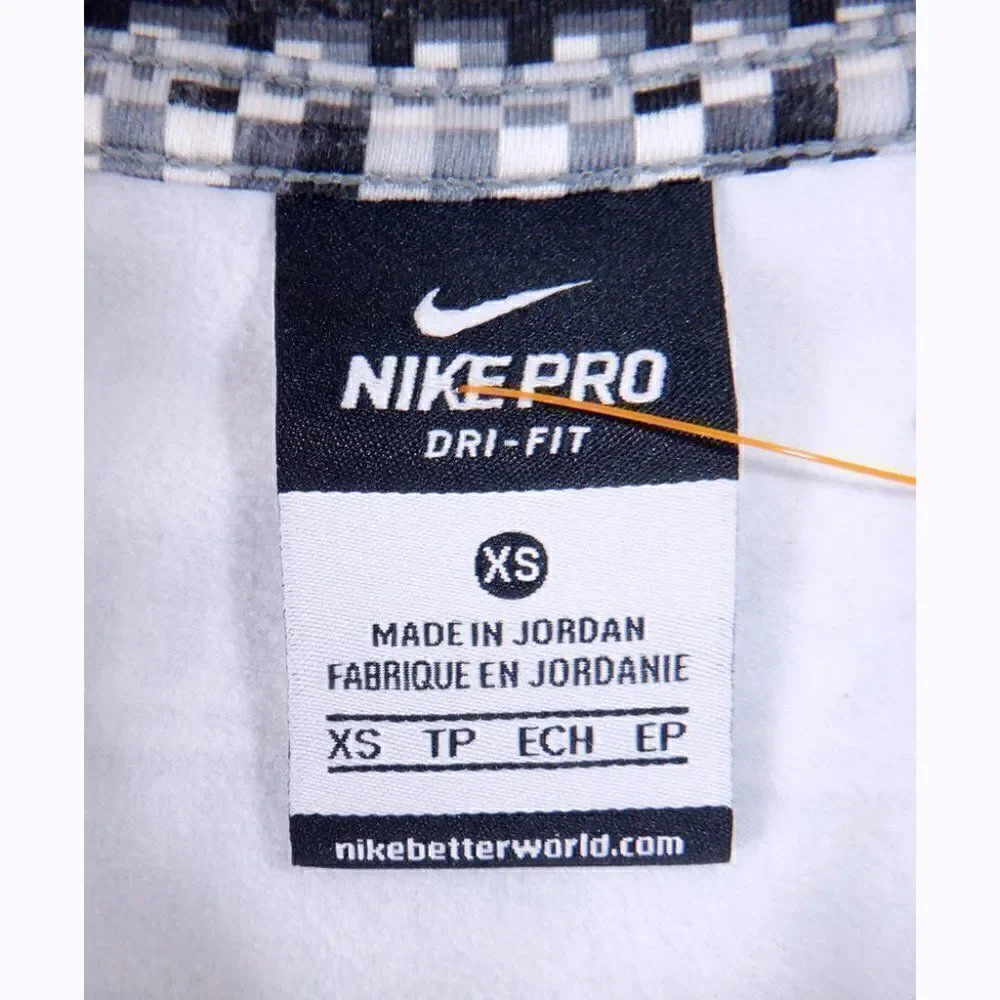 Nike Pro Code print athletic wear jacket